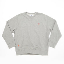 Load image into Gallery viewer, Jenner 1 Marl Grey Knitted Side Panel Loopback Sweatshirt
