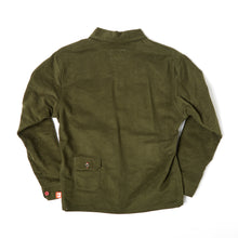 Load image into Gallery viewer, Paxton 7 Racing green moleskin over shirt

