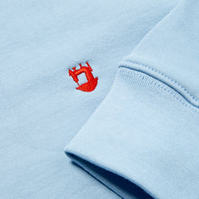 Load image into Gallery viewer, Jenner 3 Powder Blue Knitted Side Panel Loopback Sweatshirt
