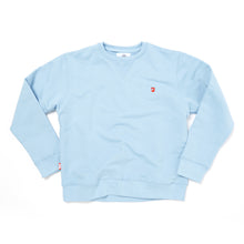 Load image into Gallery viewer, Jenner 3 Powder Blue Knitted Side Panel Loopback Sweatshirt
