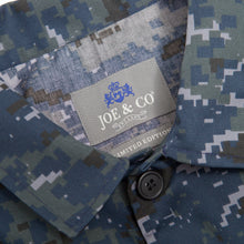 Load image into Gallery viewer, Paxton 15 Navy and grey NWU digi camo over shirt
