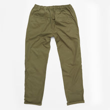 Load image into Gallery viewer, Vale 1 Olive Green Emerised Cotton Twill Utility Trouser

