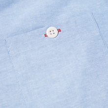 Load image into Gallery viewer, Talbot 06 Sky Blue Chambray Cotton Penny Round Work Shirt
