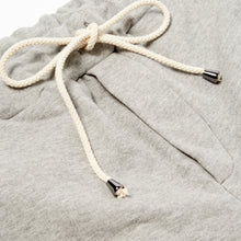 Load image into Gallery viewer, Harold 01 Marl Grey Knitted Australian super fine cotton loopback joggers
