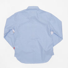 Load image into Gallery viewer, Dunham 01 Luxury Sky Cotton Oxford Patch Shirt
